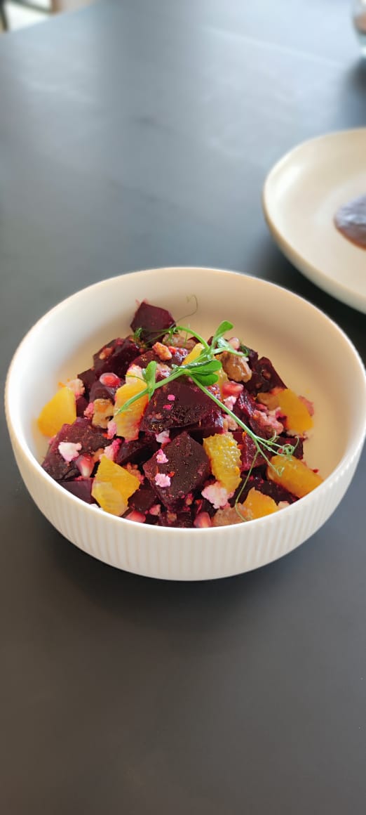 beetroot  orange salad